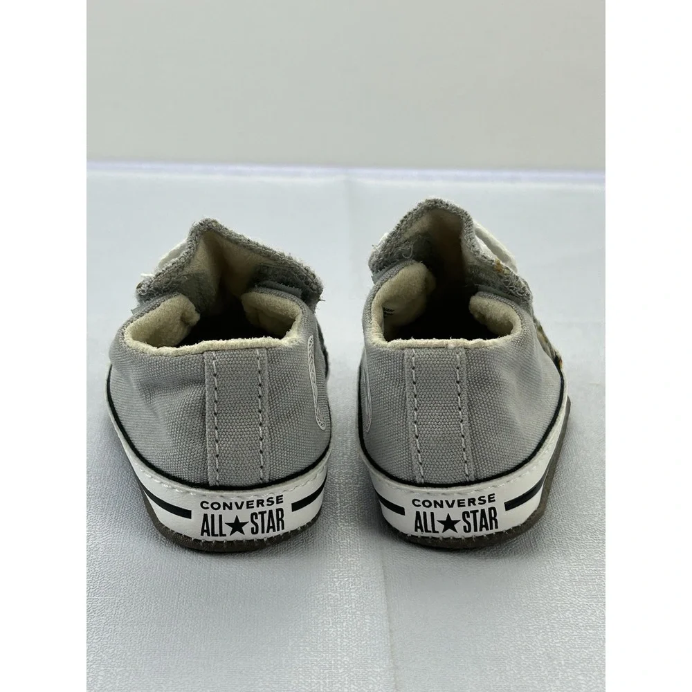 Converse Chuck Taylor All Star Cribster Baby Shoes US 1 Wolf Gray 865159C